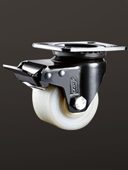 平底單刹低重心（xīn）腳輪 - PA輪