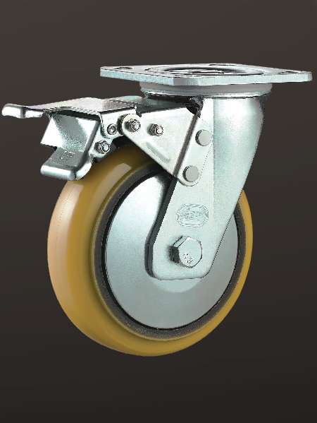 平底雙刹（lron Core PU）輪