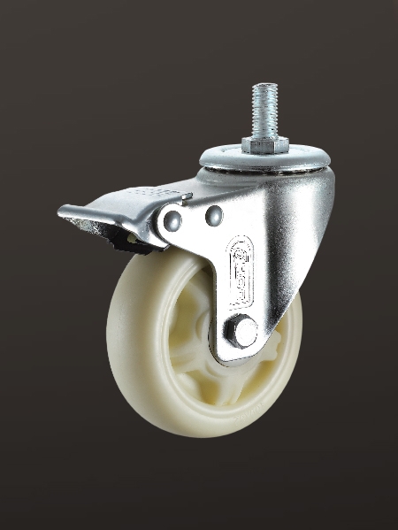 絲杆（gǎn）雙刹YUPA輪