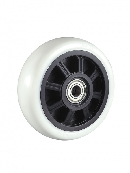 72係列-4寸雙軸承耐磨TPE輪(白色)