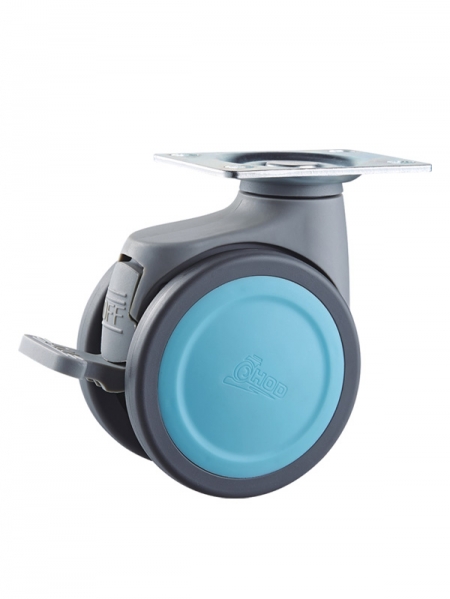 醫療（liáo）平底萬向腳輪