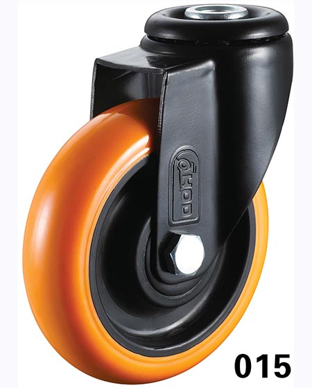 孔頂聚（jù）氨酯萬向腳輪