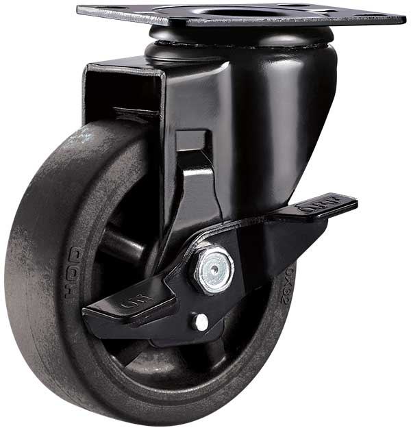 顏色為(wéi)黑色(sè)的腳輪 顏色為黑(hēi)色的腳輪