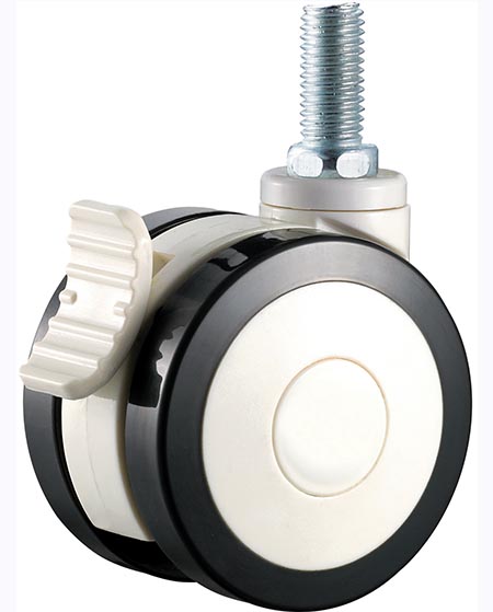 靜音萬向支架腳輪（lún）