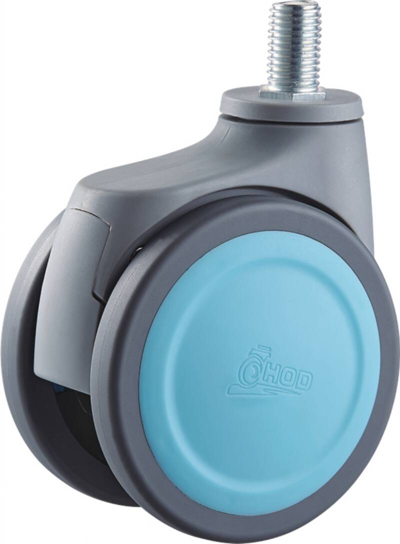 絲杆萬向醫療靜音（yīn）腳輪