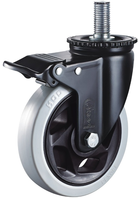 塑料絲杆萬向腳輪